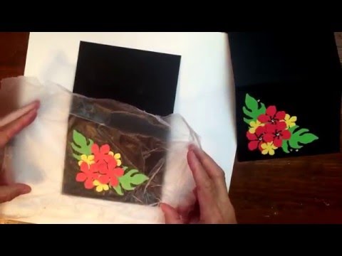 Press’n Seal Technique for Handmade Cards! – YouTube