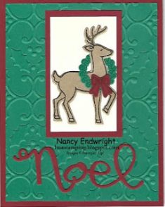 Imastamping in Indiana: Santas Sleigh