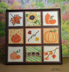 Scrapbook Samples ~ Scrap 101: Punch art and Paper piecing Embellishments for Fall Layouts Mary  ...