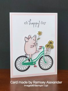 Pigs ROCK from friends….. – Simple Stampin