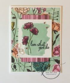 Stamp with Tammy: Share What You Love!