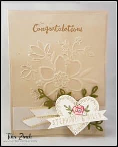 The Serene Stamper: Lovely Floral Card Tutorial