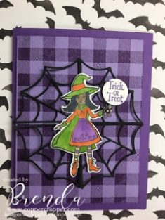 Stamping with The Copper Cropper: Stampin’ Up! Cauldron Bubble and Buffalo Check