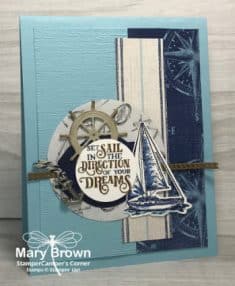 Sailing Home | StamperCamper’s Corner