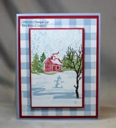 Buffalo Check Snow Front