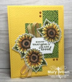 Brighter Days Ahead | StamperCamper’s Corner