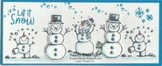 Imastamping in Indiana: Snowman Season – Don’t Stop Believin’ for the inside