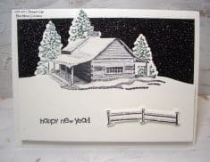 Peaceful Cabin Happy New Year