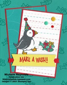 Party Puffins #15498 by Michele Reynolds