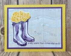 Flowering Rain Boots created by Angie Brailesford